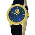 Слава Слава Патриот 1029831/1L22  1029831/1L22 кварцевые мужские часы  синий циферблат, браслет кожаный — вид спереди